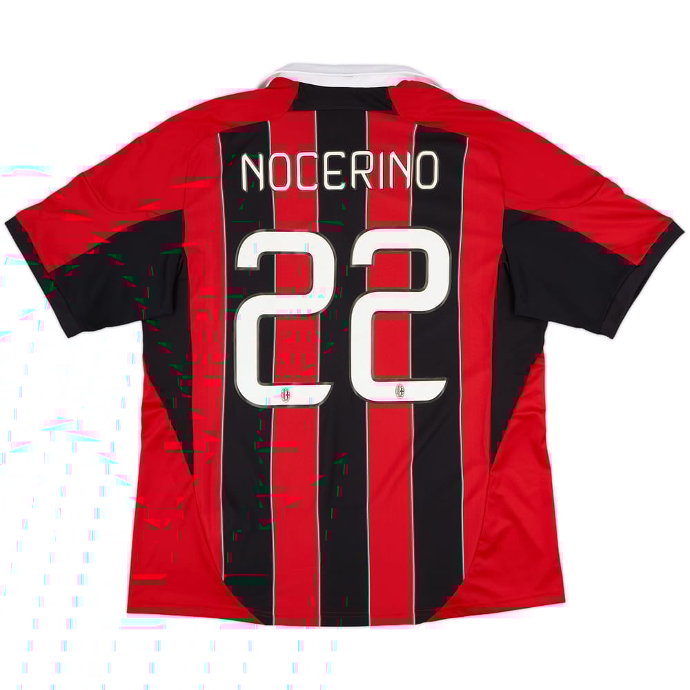 2012-13 AC Milan Home Shirt Nocerino #22 - 6/10 - (XL)
