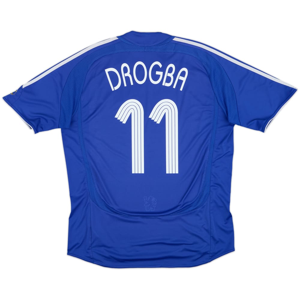 2006-08 Chelsea Home Shirt Drogba #11 - 5/10 - (XL)