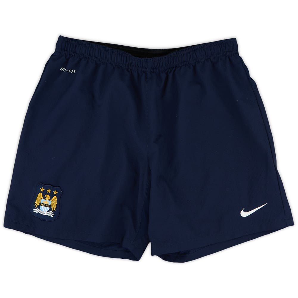 2013-14 Manchester City Nike Training Shorts - 9/10 - (L)