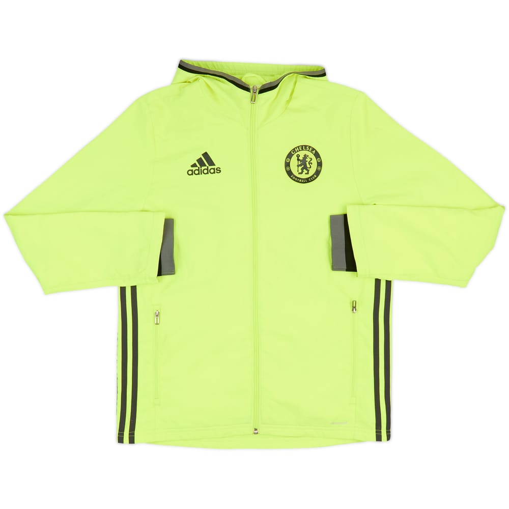 2016-17 Chelsea adidas Hooded Track Jacket - 7/10 - (L.Boys)
