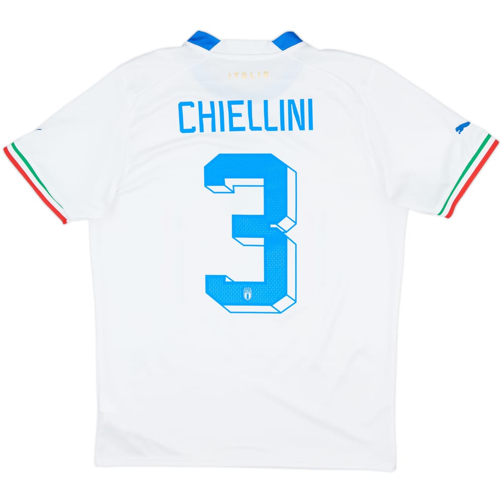 2022-23 Italy Away Shirt Chiellini #3 - 10/10 - (M)