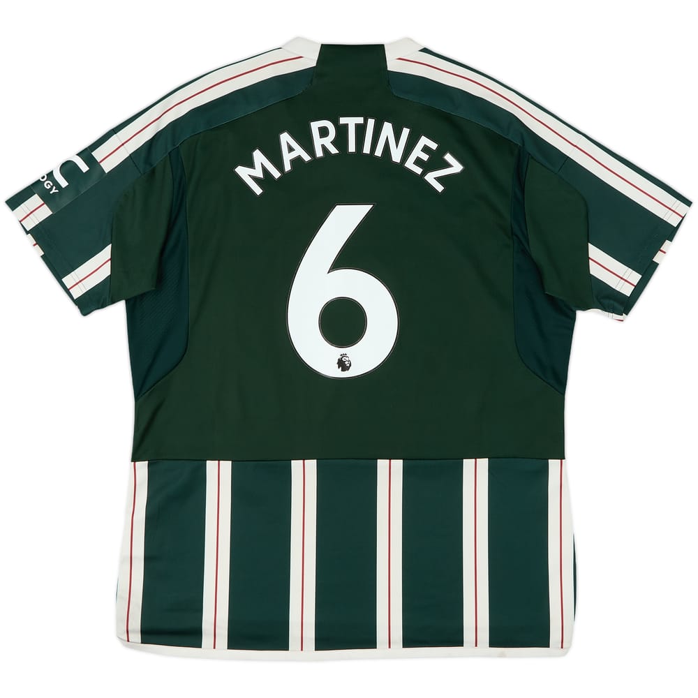 2023-24 Manchester United Away Shirt Martinez #6 - 10/10 - (XL)