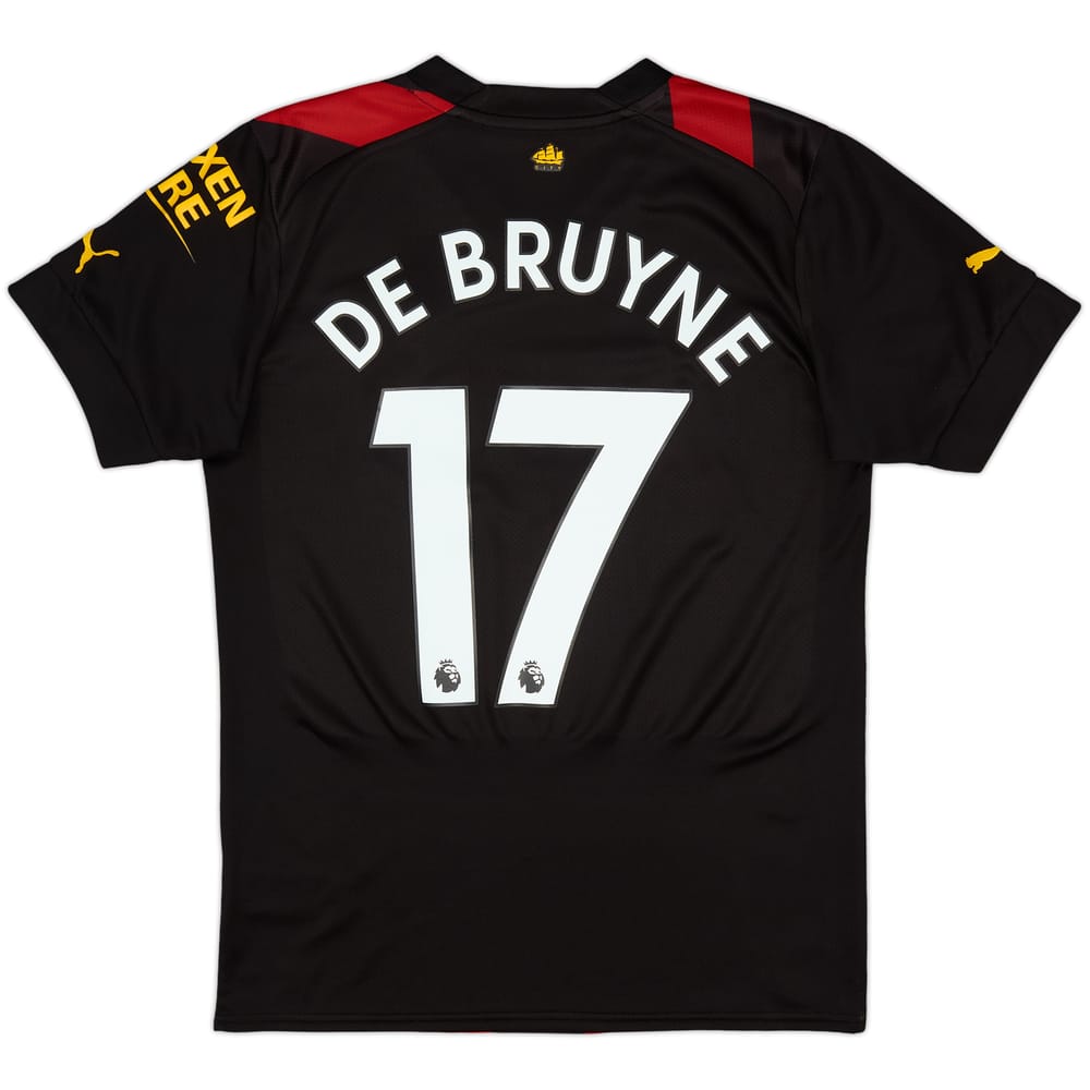 2022-23 Manchester City Away Shirt De Bruyne #17 - 8/10 - (S)