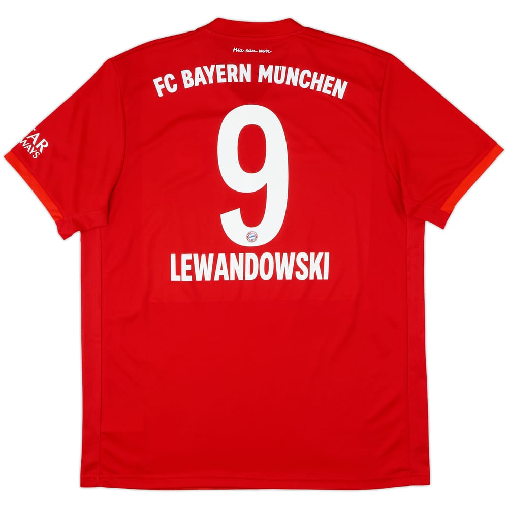 2019-20 Bayern Munich Home Shirt Lewandowski #9 - 10/10 - (XL)