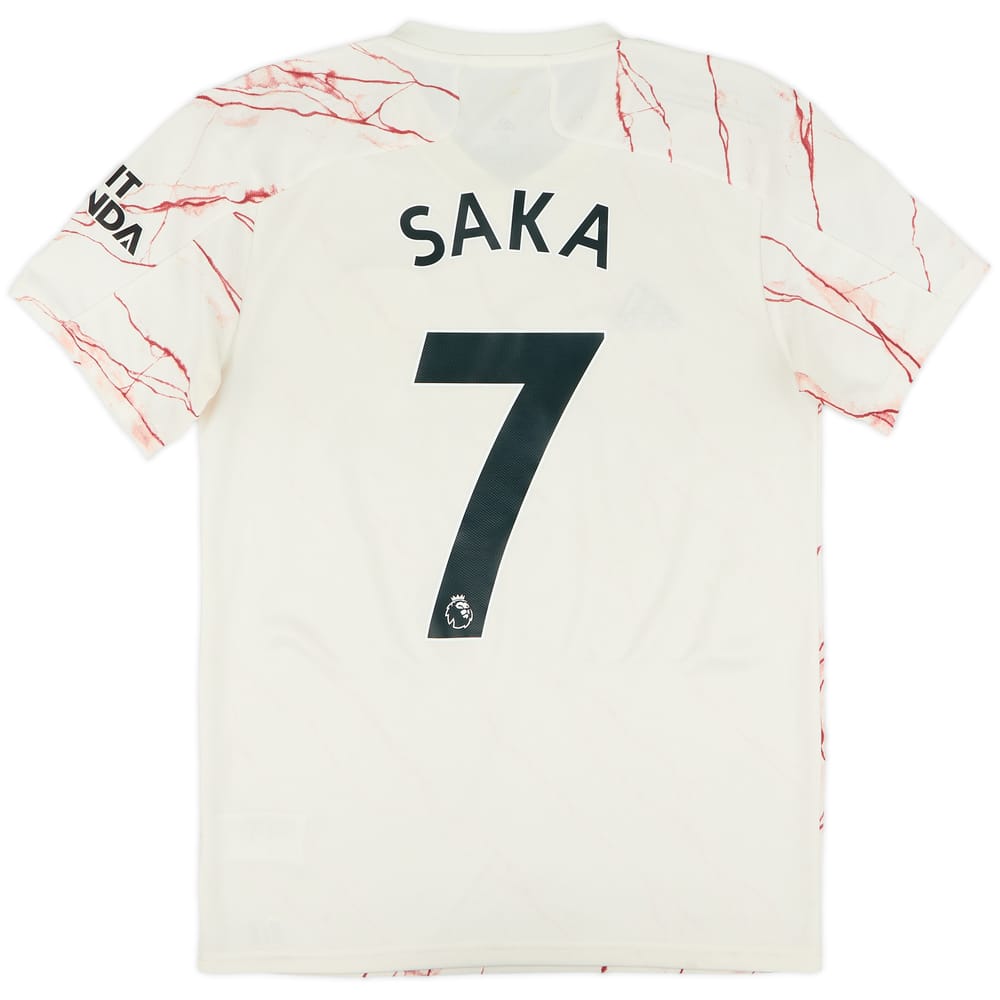 2020-21 Arsenal Away Shirt Saka #7 - 8/10 - (S)