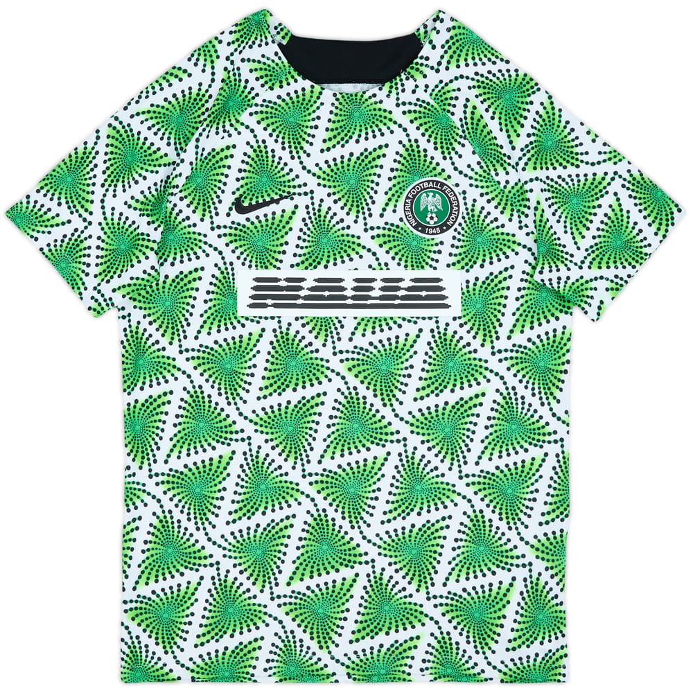 2022-23 Nigeria Nike Pre-Match Training Shirt - 8/10 - (M)