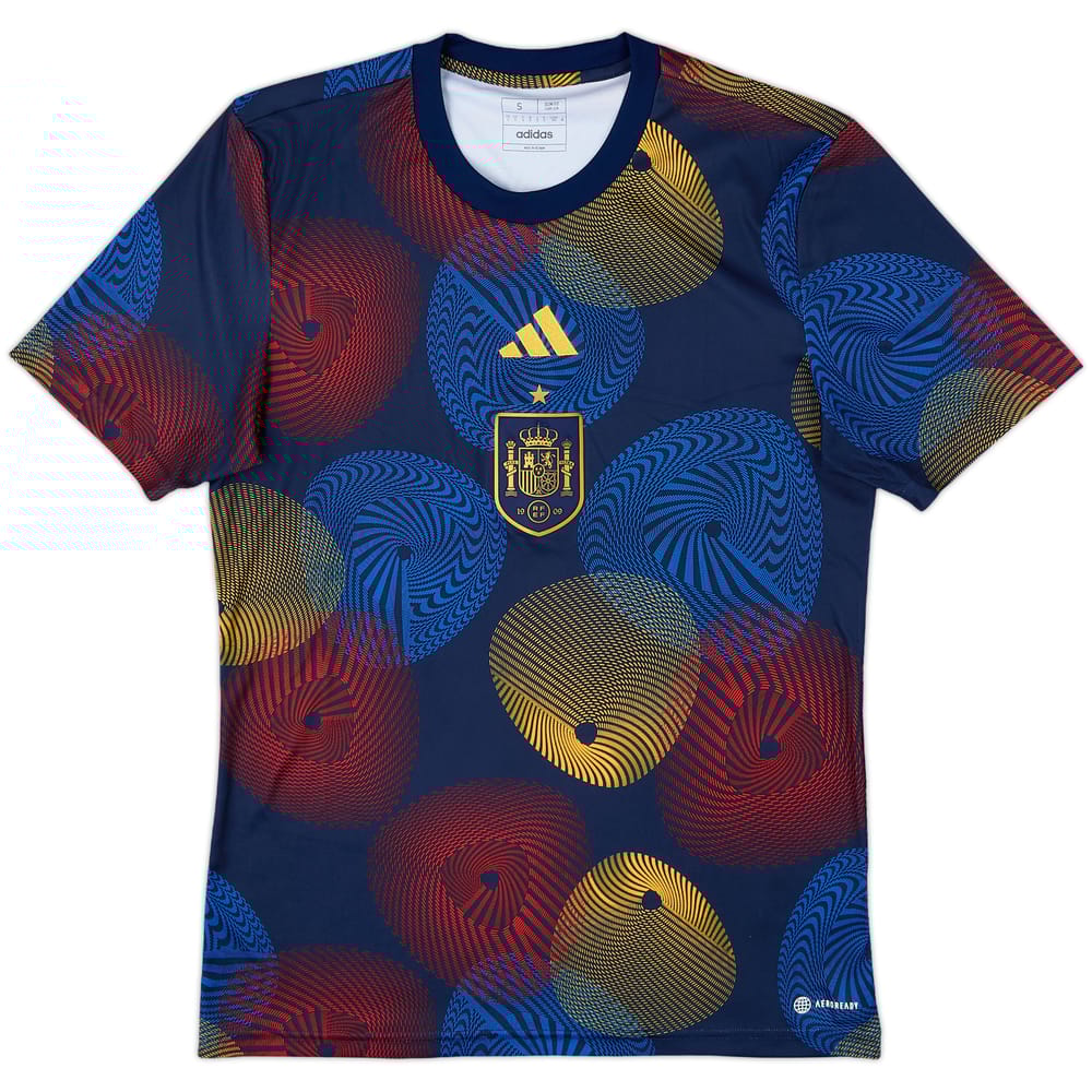2022-23 Spain adidas Training Shirt - 10/10 - (S)