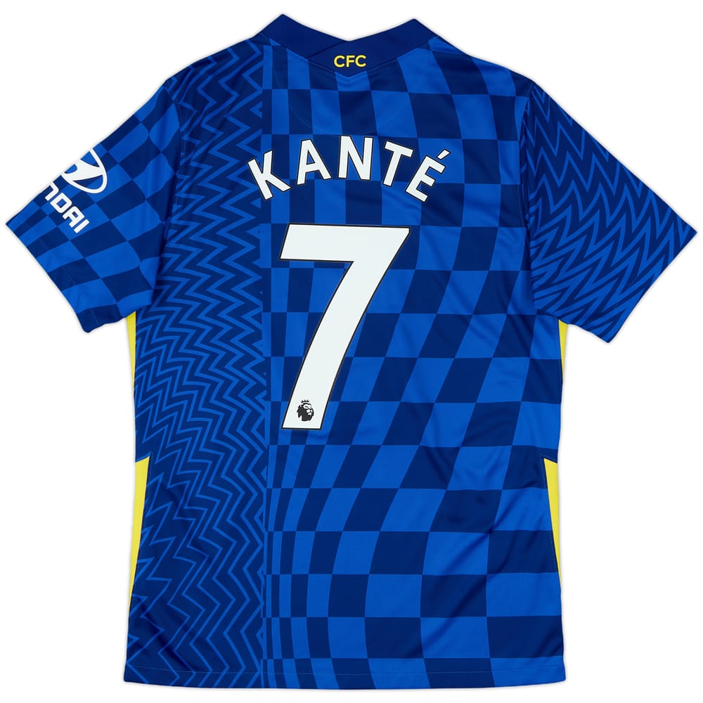 2021-22 Chelsea Home Shirt Kante #7 - 10/10 - (M)