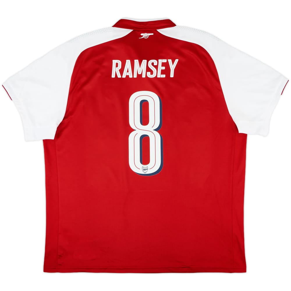 2017-18 Arsenal Home Shirt Ramsey #8 - 9/10 - (XXL)