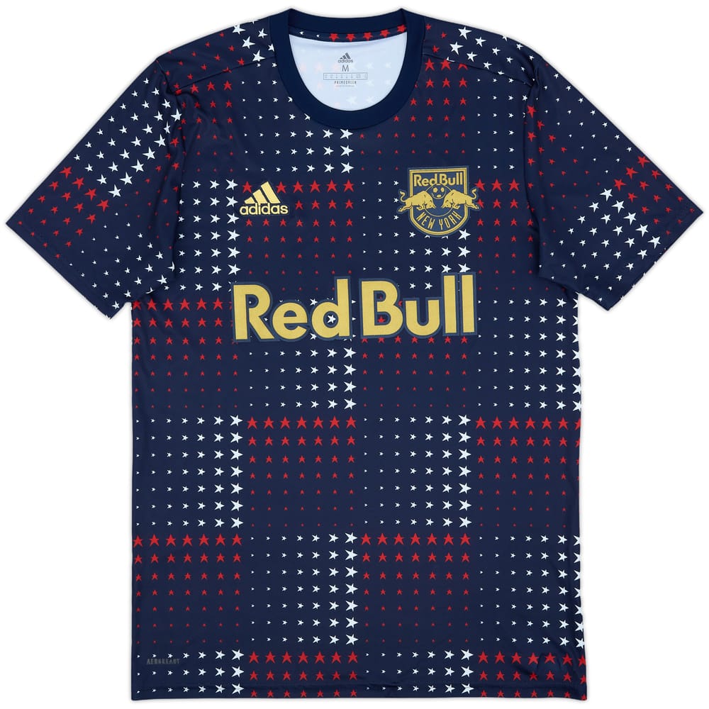 2022-23 New York Red Bulls adidas Pre-Match Training Shirt - 8/10 - (M)