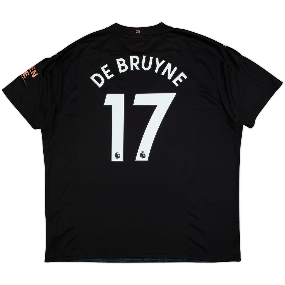 2020-21 Manchester City Away Shirt De Bruyne #17 - 10/10 - (3XL)