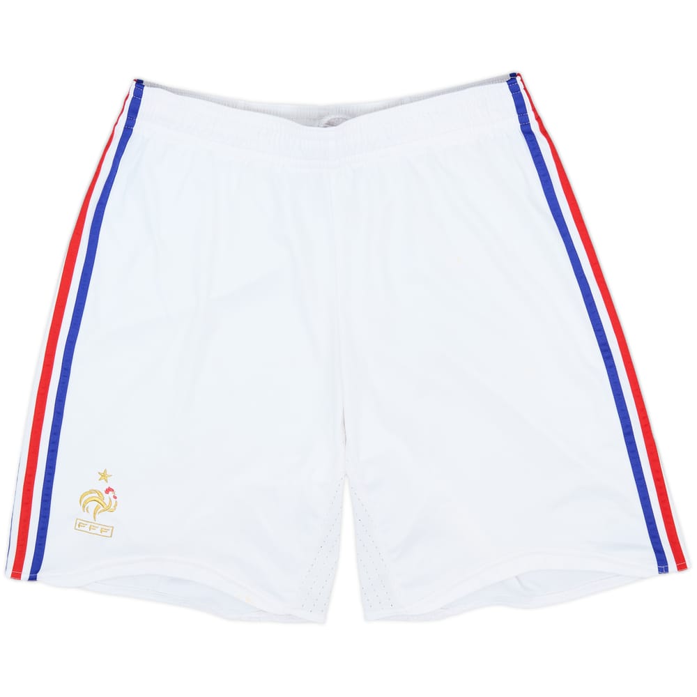 2008-09 France Home Shorts - 9/10 - (XL)