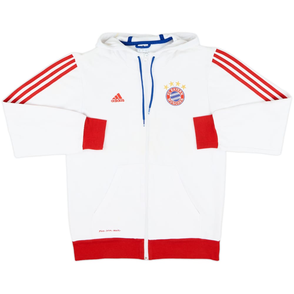 2014-15 Bayern Munich adidas Hooded Track Jacket - 7/10 - (S)