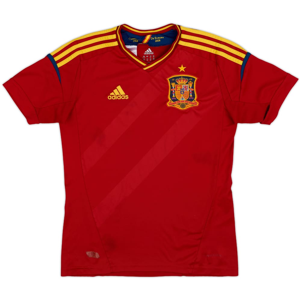 2011-12 Spain Home Shirt - 8/10 - (L.Boys)