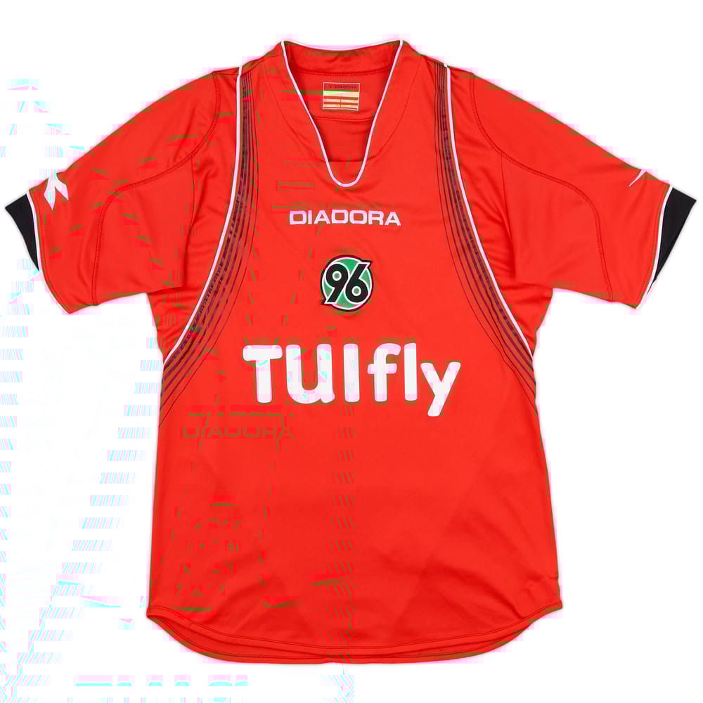 2007-08 Hannover 96 Home Shirt - 9/10 - (XXS)