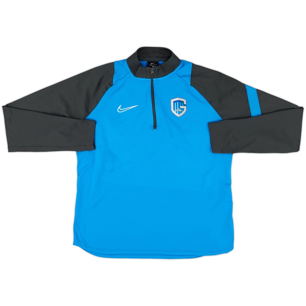 2020-21 Genk Nike 1/4 Zip Training Top - 8/10 - (M.Boys)