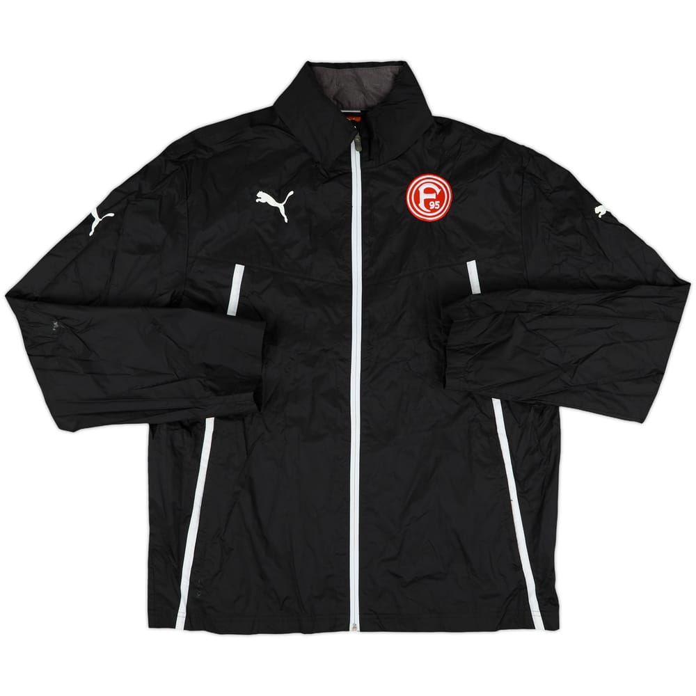 2013-14 Fortuna Dusseldorf Puma Hooded Rain Jacket - 8/10 - (XL)