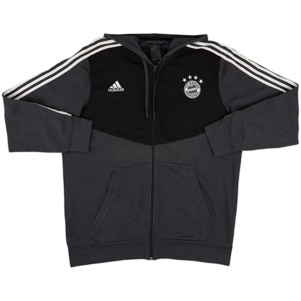 2018-19 Bayern Munich adidas Hooded Track Jacket - 8/10 - (XL)