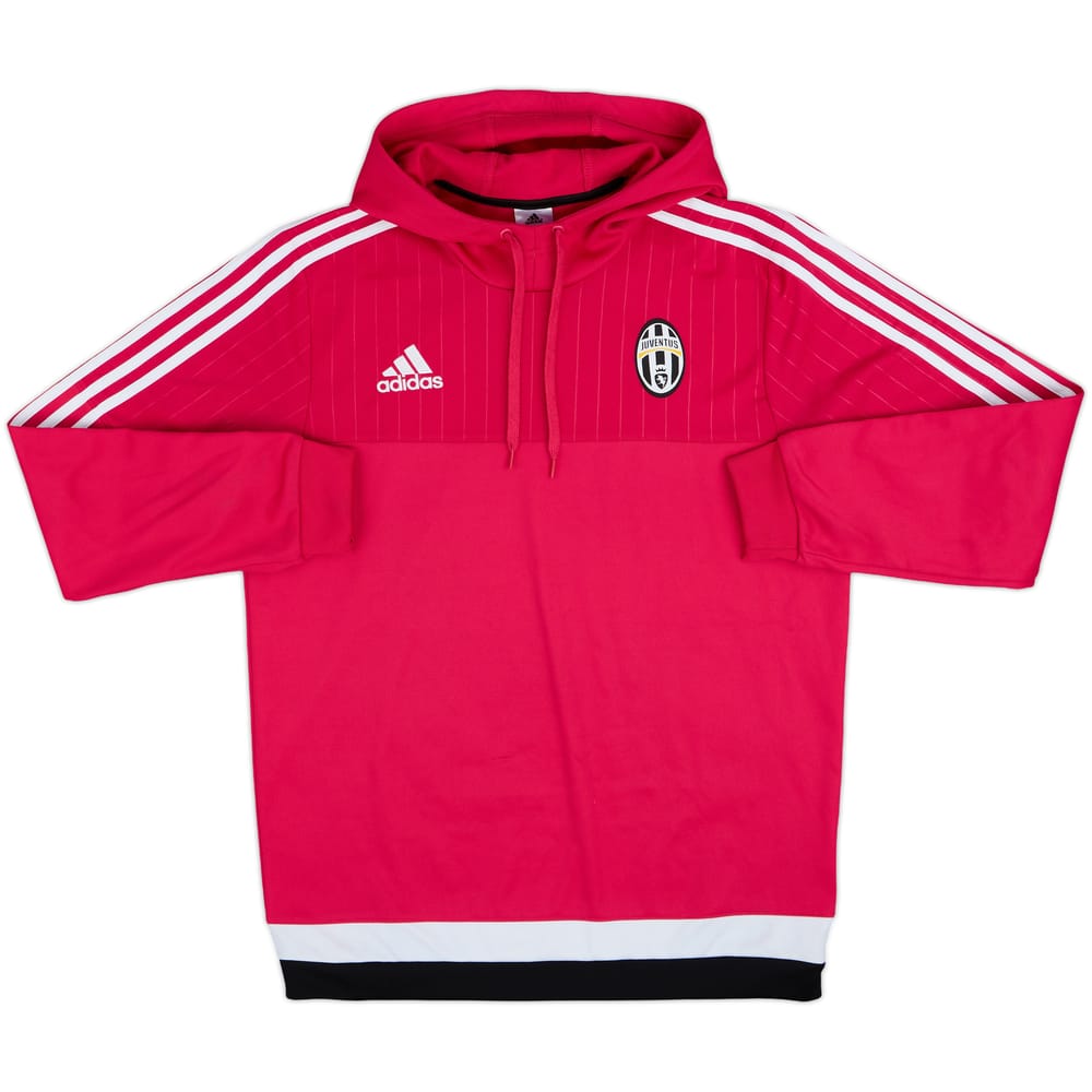 2015-16 Juventus adidas Hooded Top - 8/10 - (M)