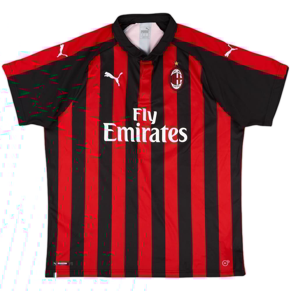 2018-19 AC Milan Home Shirt - 9/10 - (XXL)