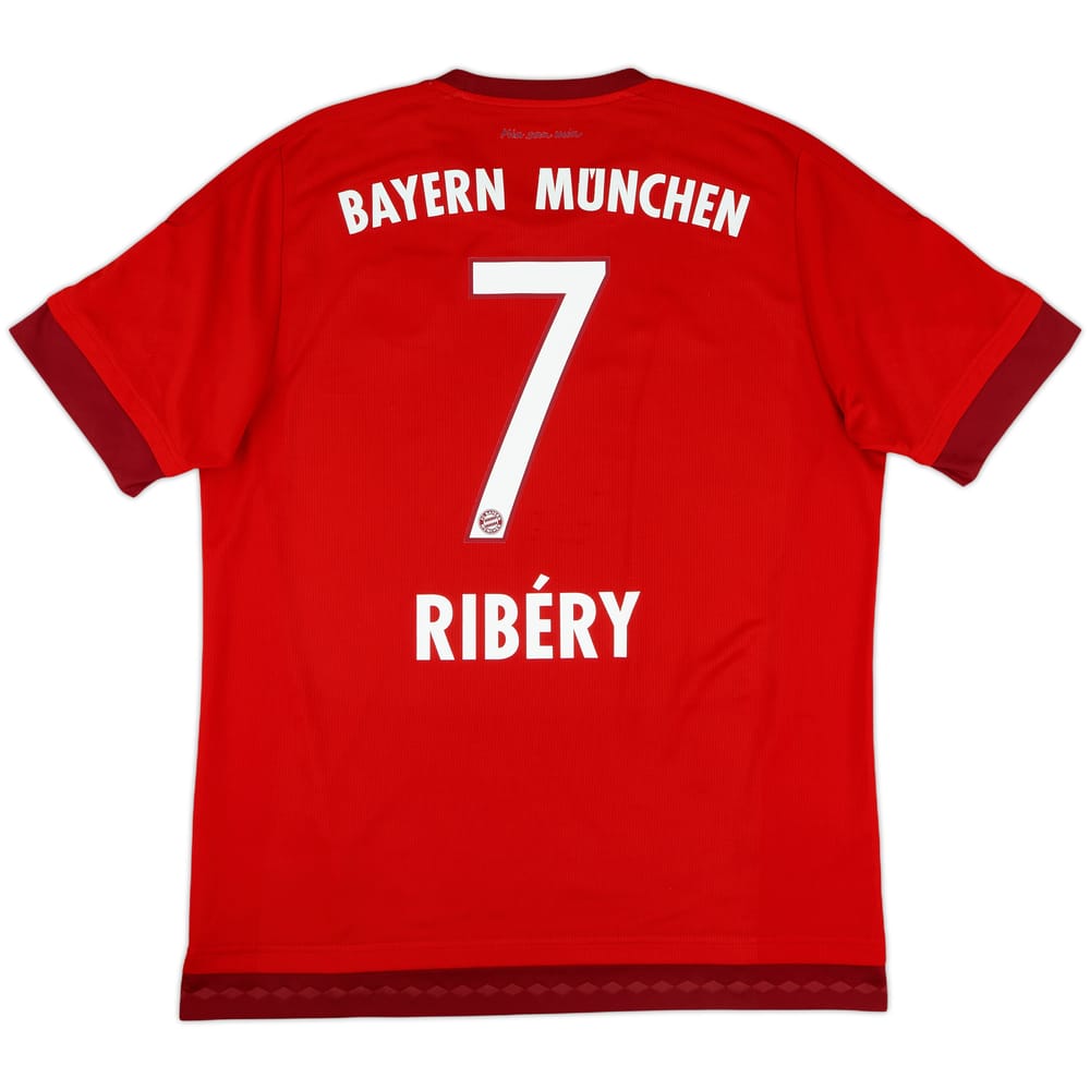 2015-16 Bayern Munich Home Shirt Ribery #7 - 7/10 - (L)