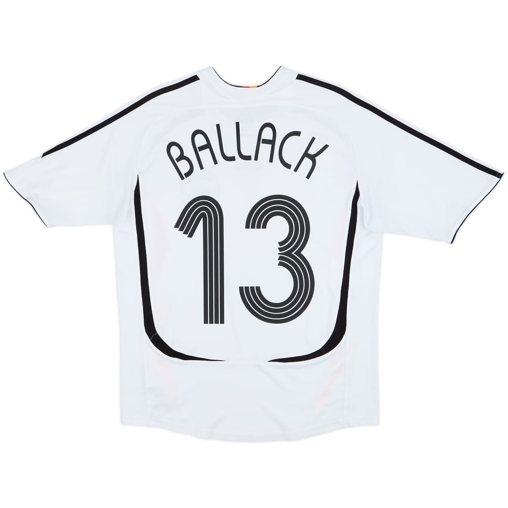 2005-07 Germany Home Shirt Ballack #13 - 8/10 - (XL.Boys)