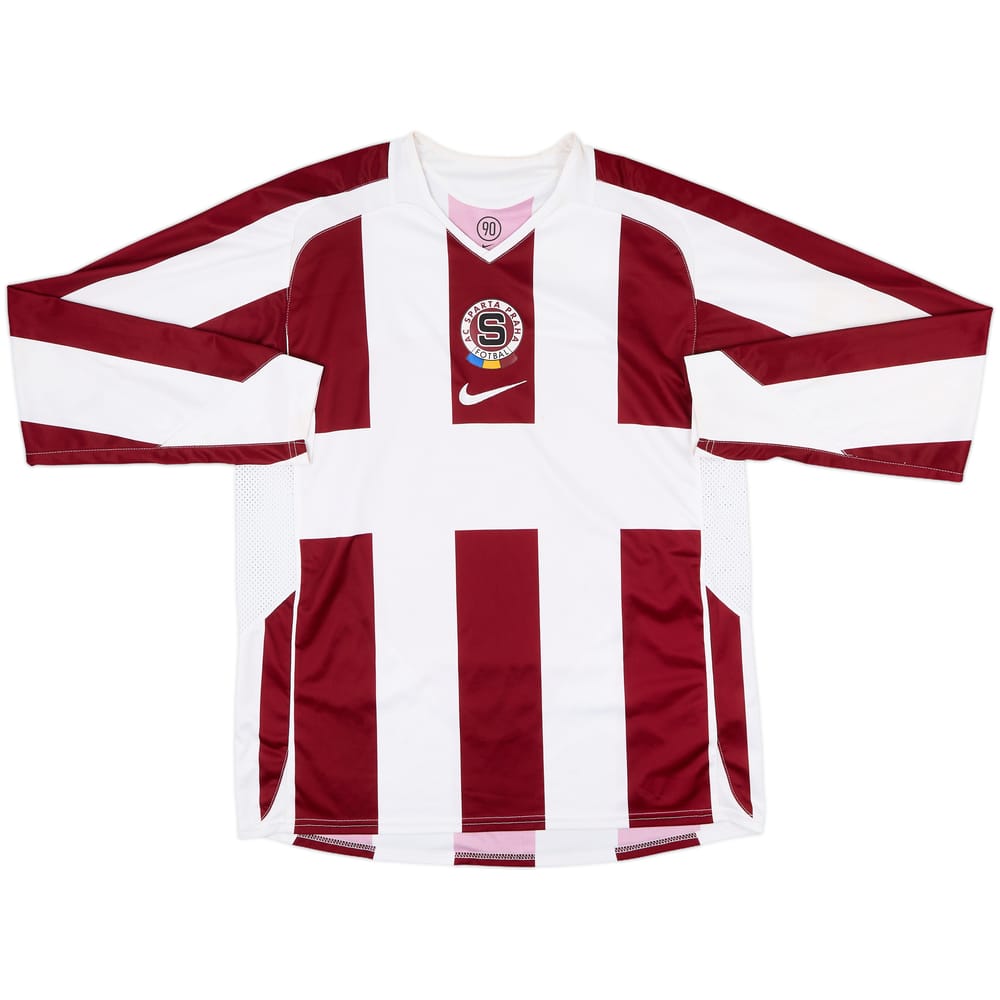 2006-07 Sparta Prague Away L/S Shirt - 6/10 - (L)