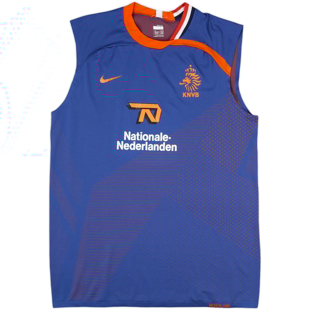 2008-09 Netherlands Player Issue Nike Training Vest - 10/10 - (XL)
