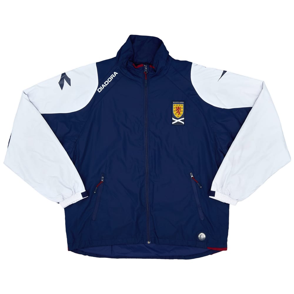 2005-06 Scotland Diadora Track Jacket - 8/10 - (M)