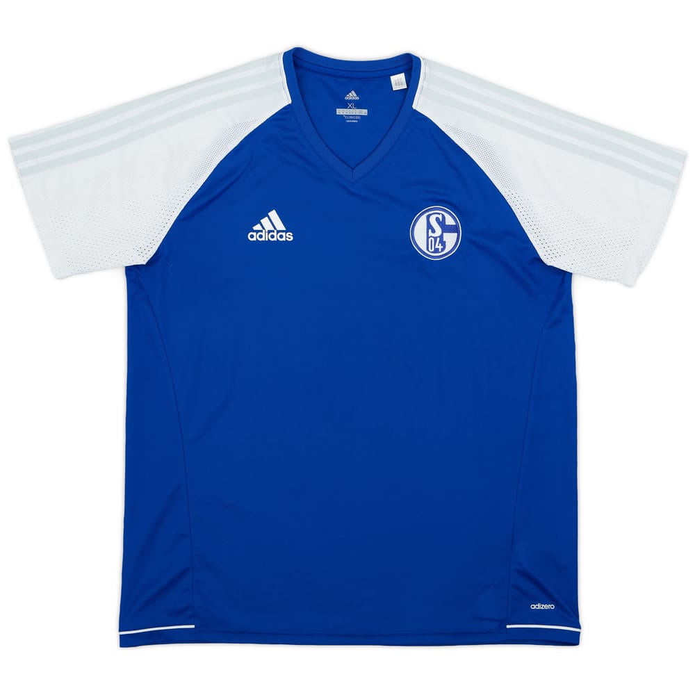 2017-18 Schalke adidas Training Shirt - 7/10 - (XL)