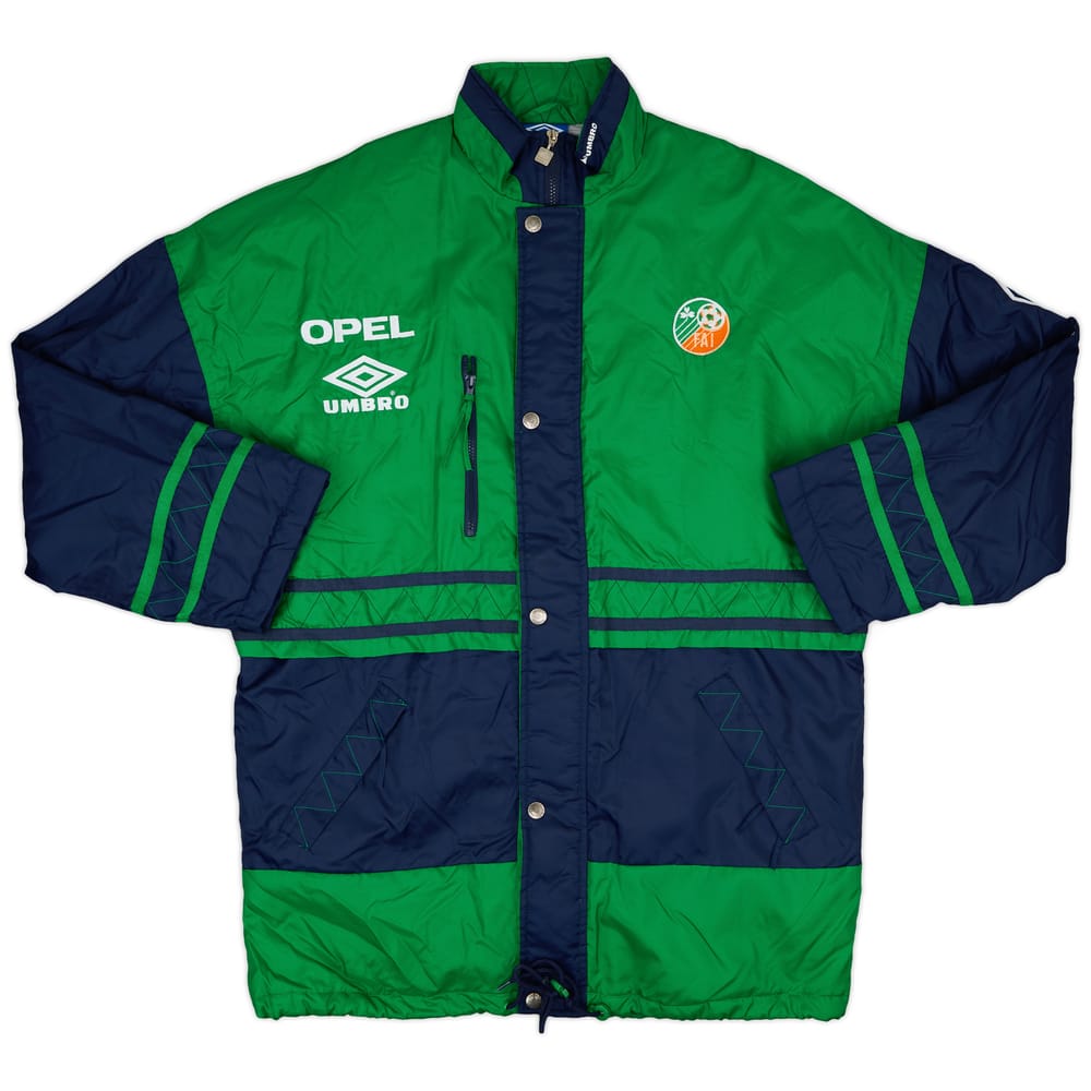 1994-95 Ireland Umbro Padded Bench Coat - 9/10 - (XL)