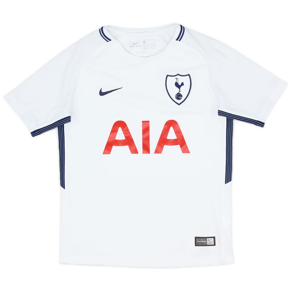 2017-18 Tottenham Home Shirt - 8/10 - (S.Boys)