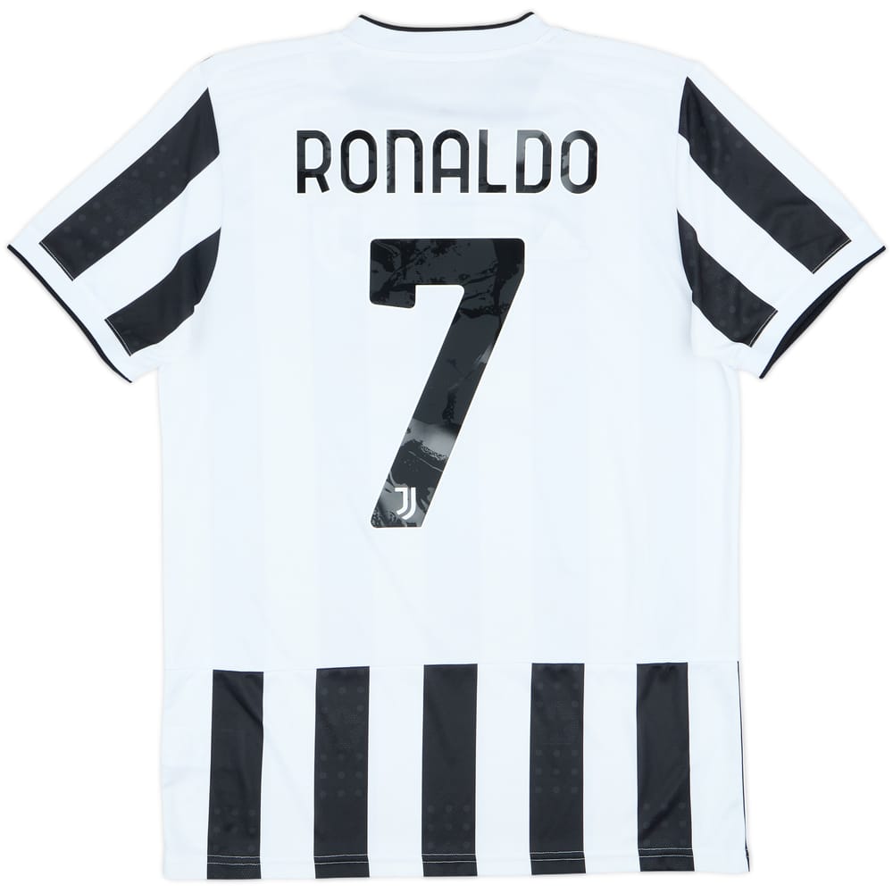 2021-22 Juventus Home Shirt Ronaldo #7 - 8/10 - (M)