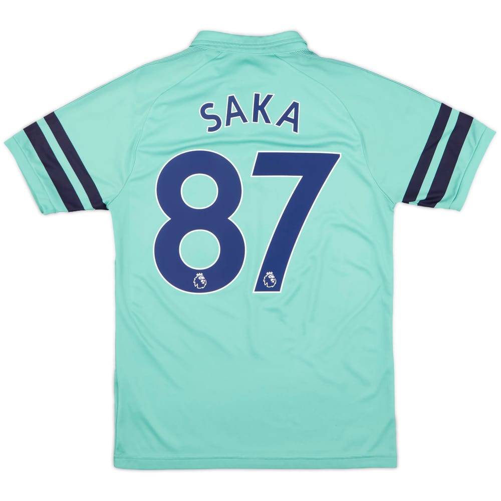 2018-19 Arsenal Third Shirt Saka #87 - 8/10 - (S)