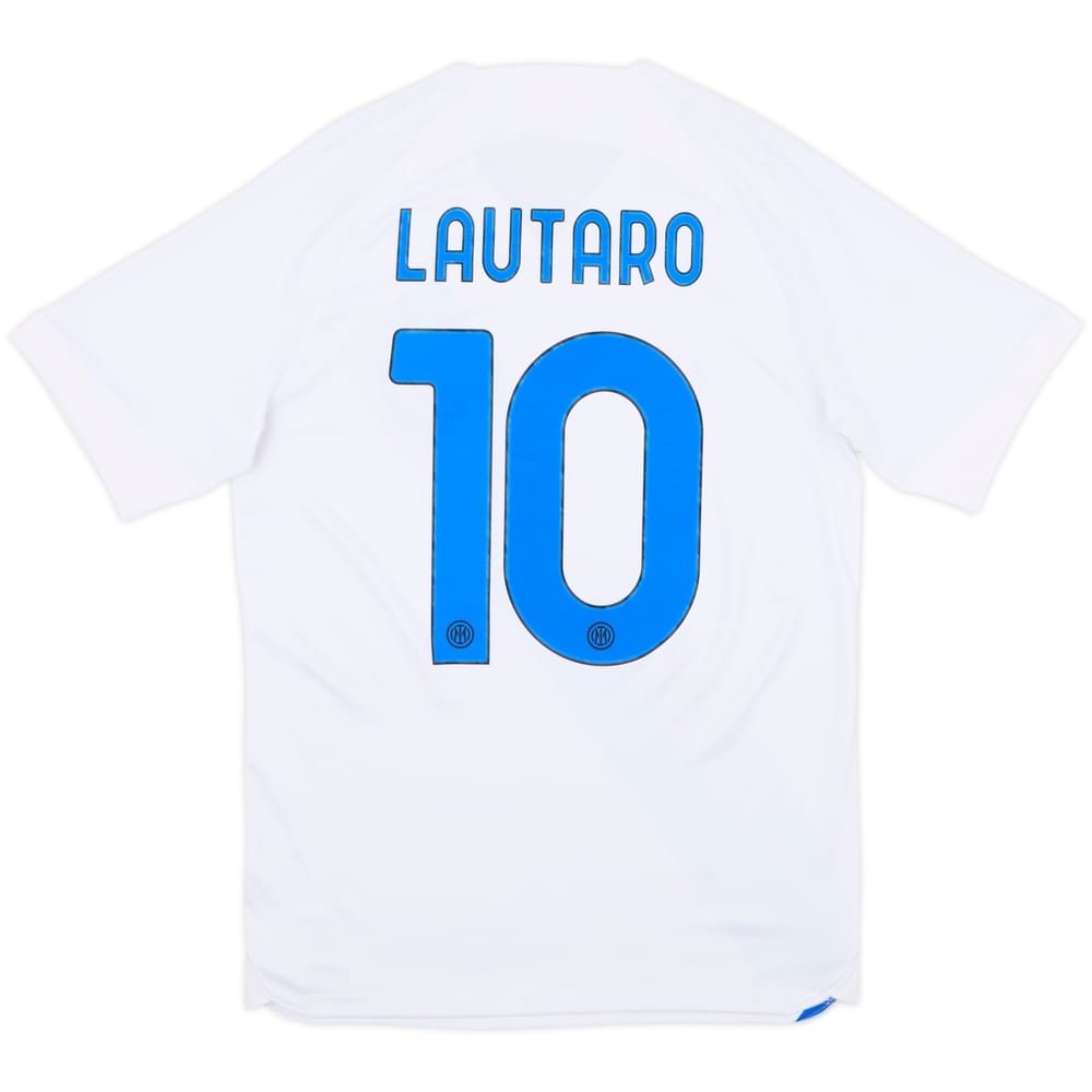 2023-24 Inter Milan Away Shirt Lautaro #10 - 8/10 - (S)