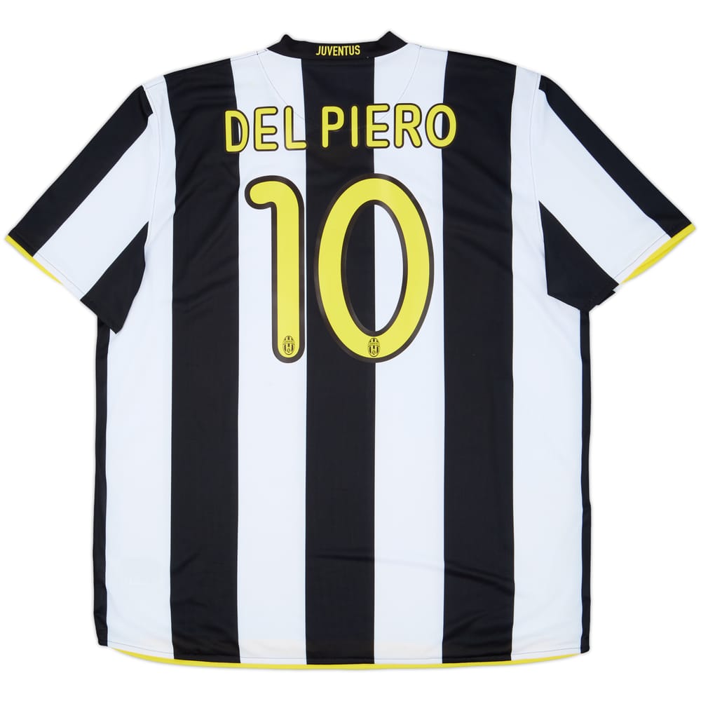 2008-09 Juventus Home Shirt Del Piero #10 (XXL)