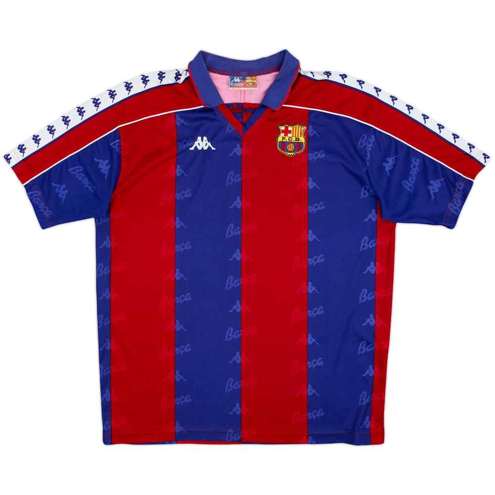 1992-95 Barcelona Home Shirt - 8/10 - (XL)