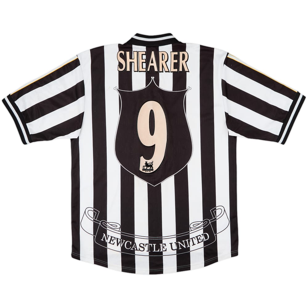 1997-99 Newcastle Home Shirt Shearer #9 - 8/10 - (XL)