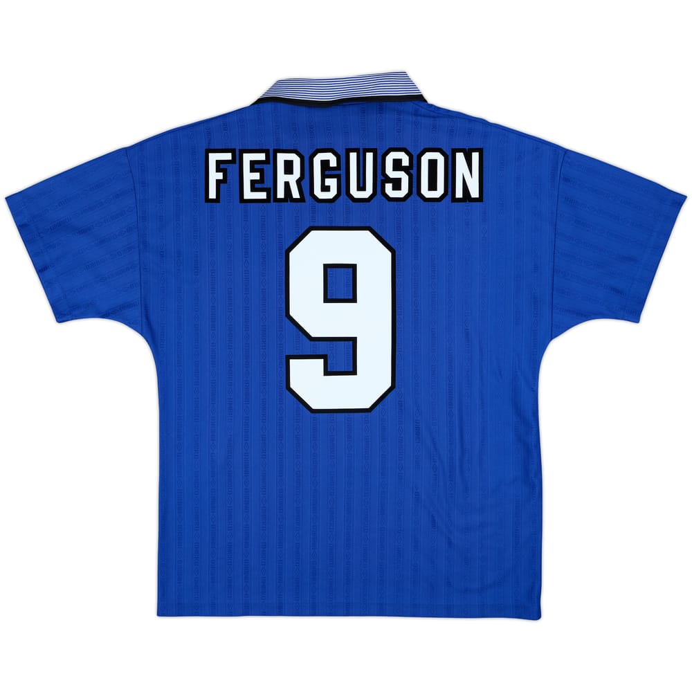 1995-97 Everton Camiseta Local Ferguson #9 - 6/10 - (L)