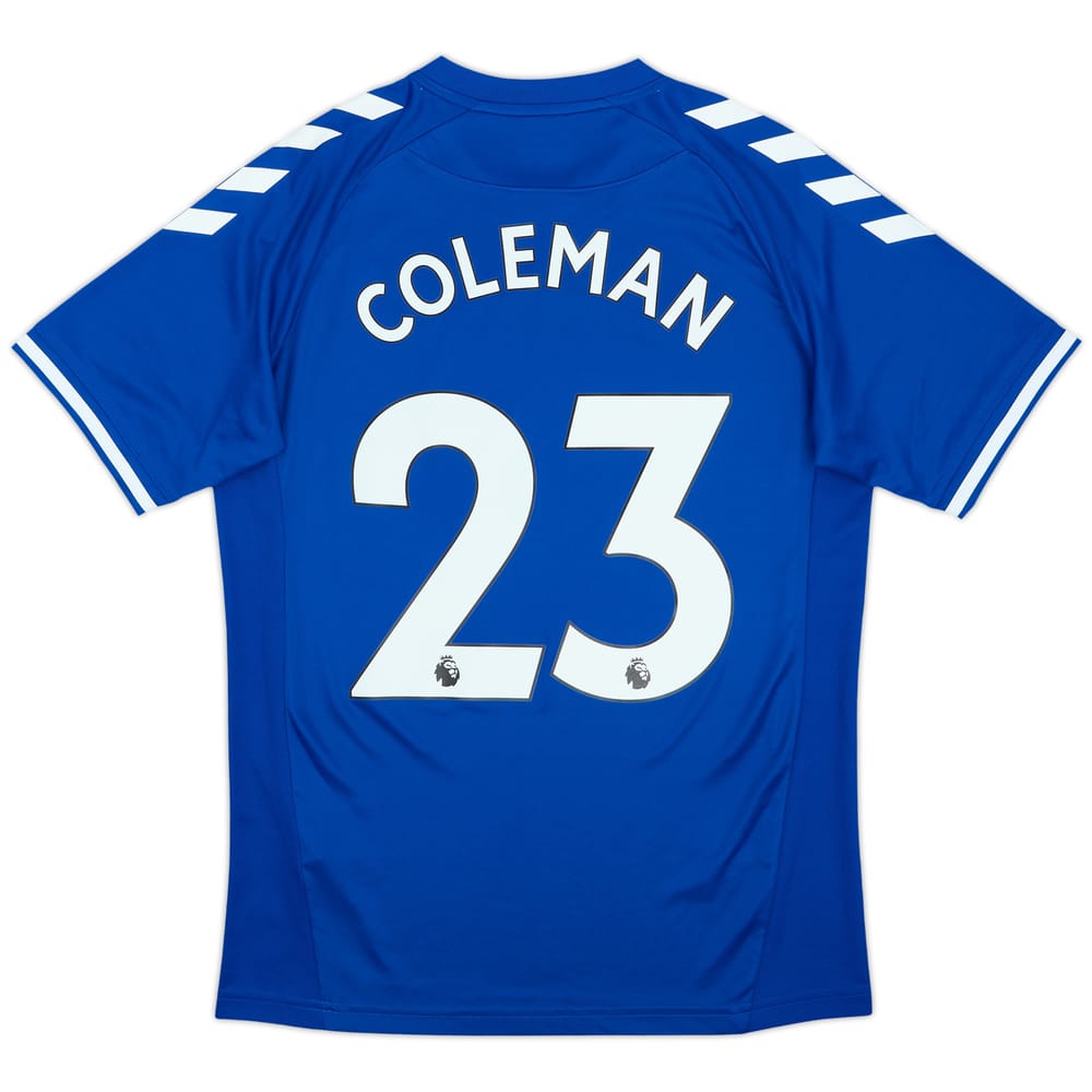 2021-22 Everton Home Shirt Coleman #23 - 9/10 - (M)