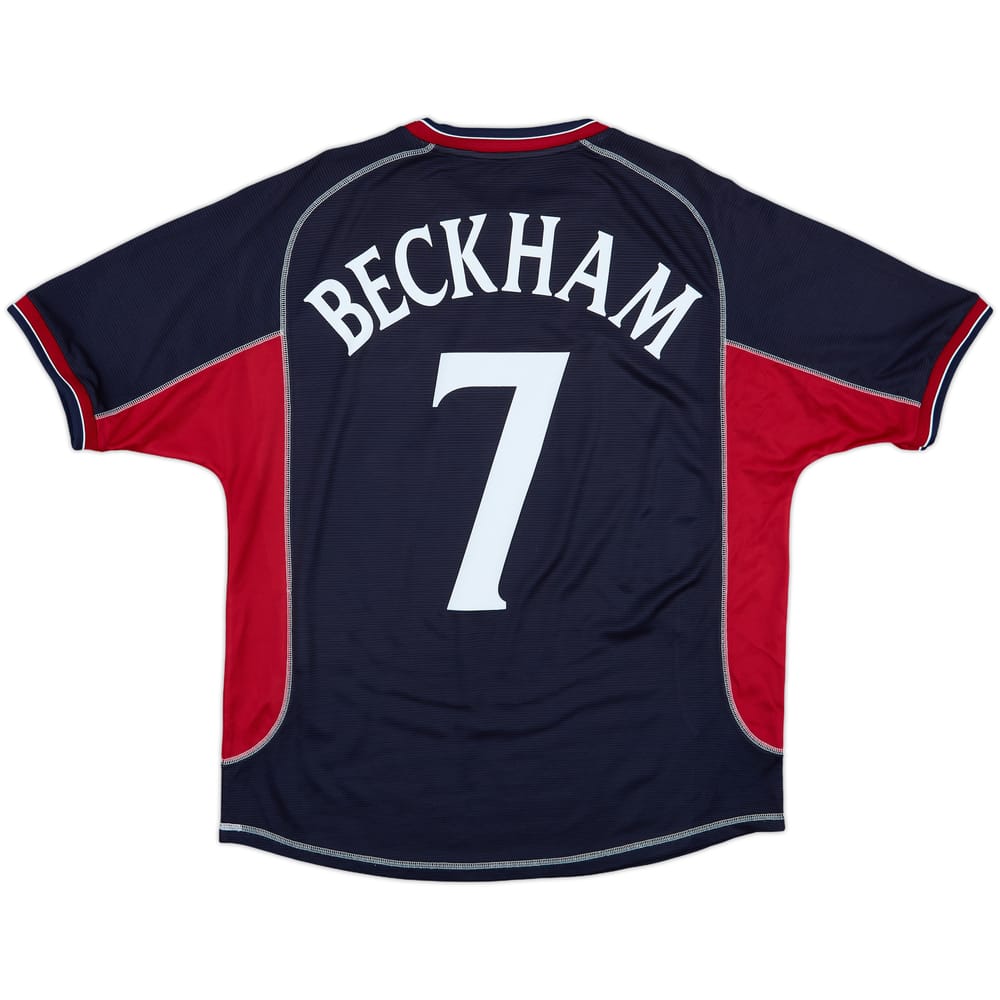 2000-01 Manchester United Third Shirt Beckham #7 - 9/10 - (L)