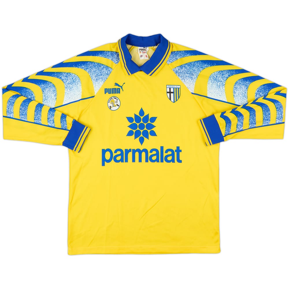 1995-96 Parma Scuola Calcio Third L/S Shirt - 8/10 - (S)