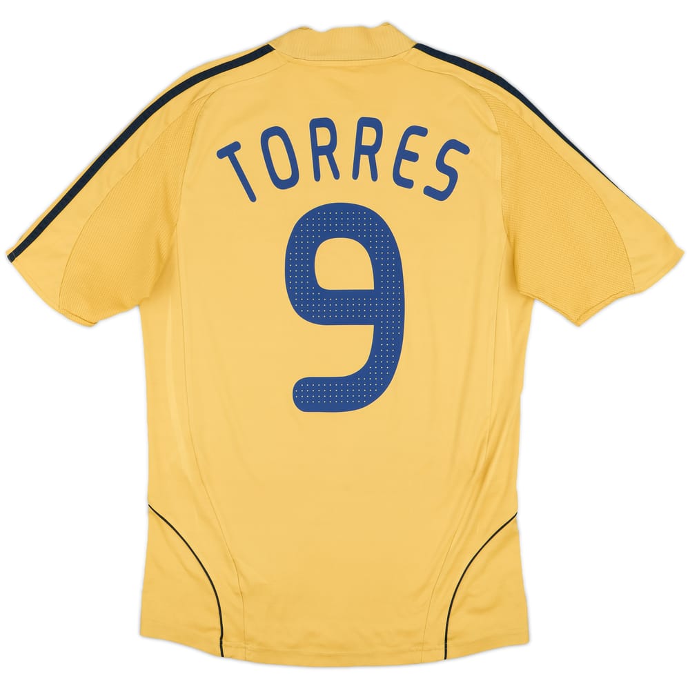 2008-10 Spain Away Shirt Torres #9 - 8/10 - (S)