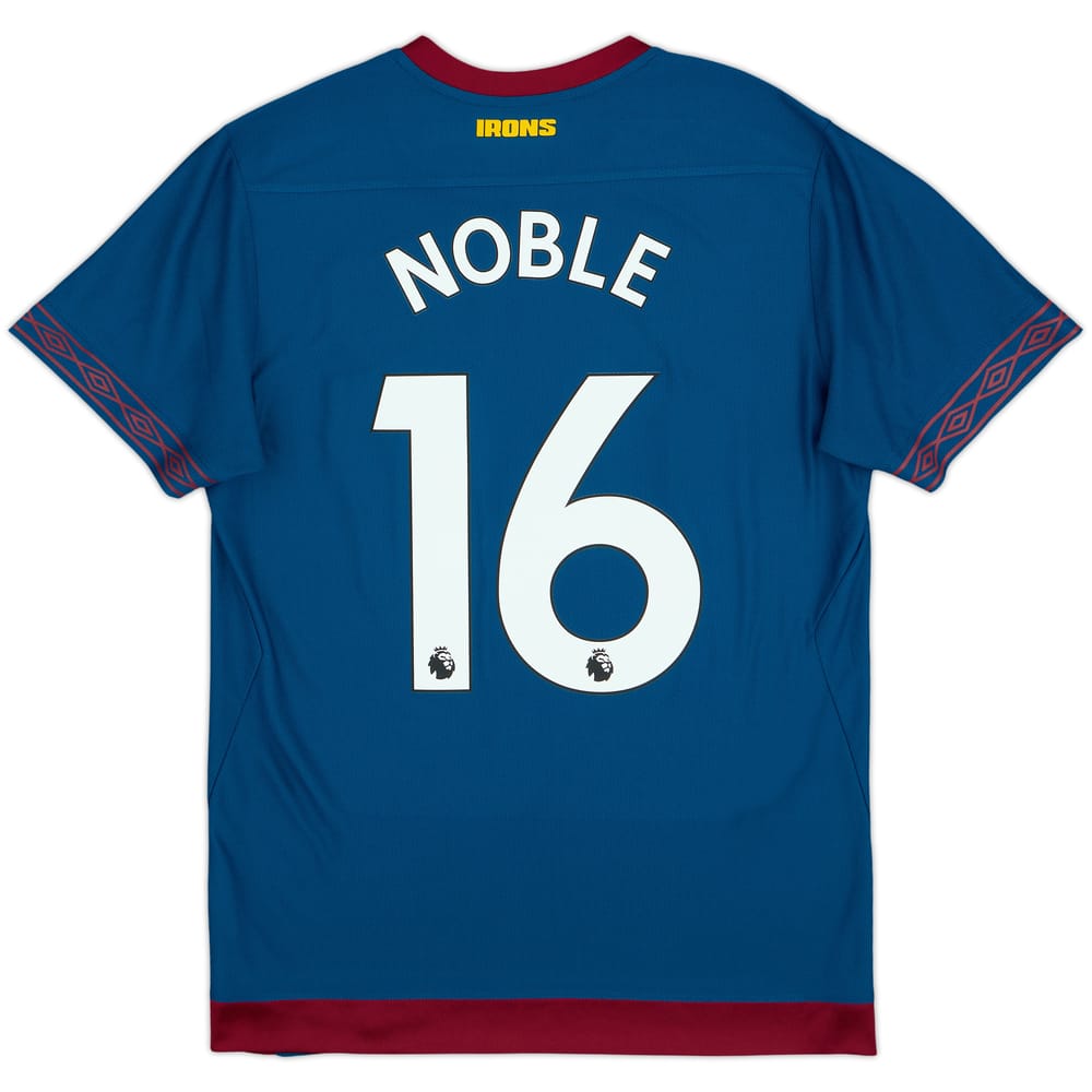 2018-19 West Ham Away Shirt Noble #16 - 8/10 - (M)
