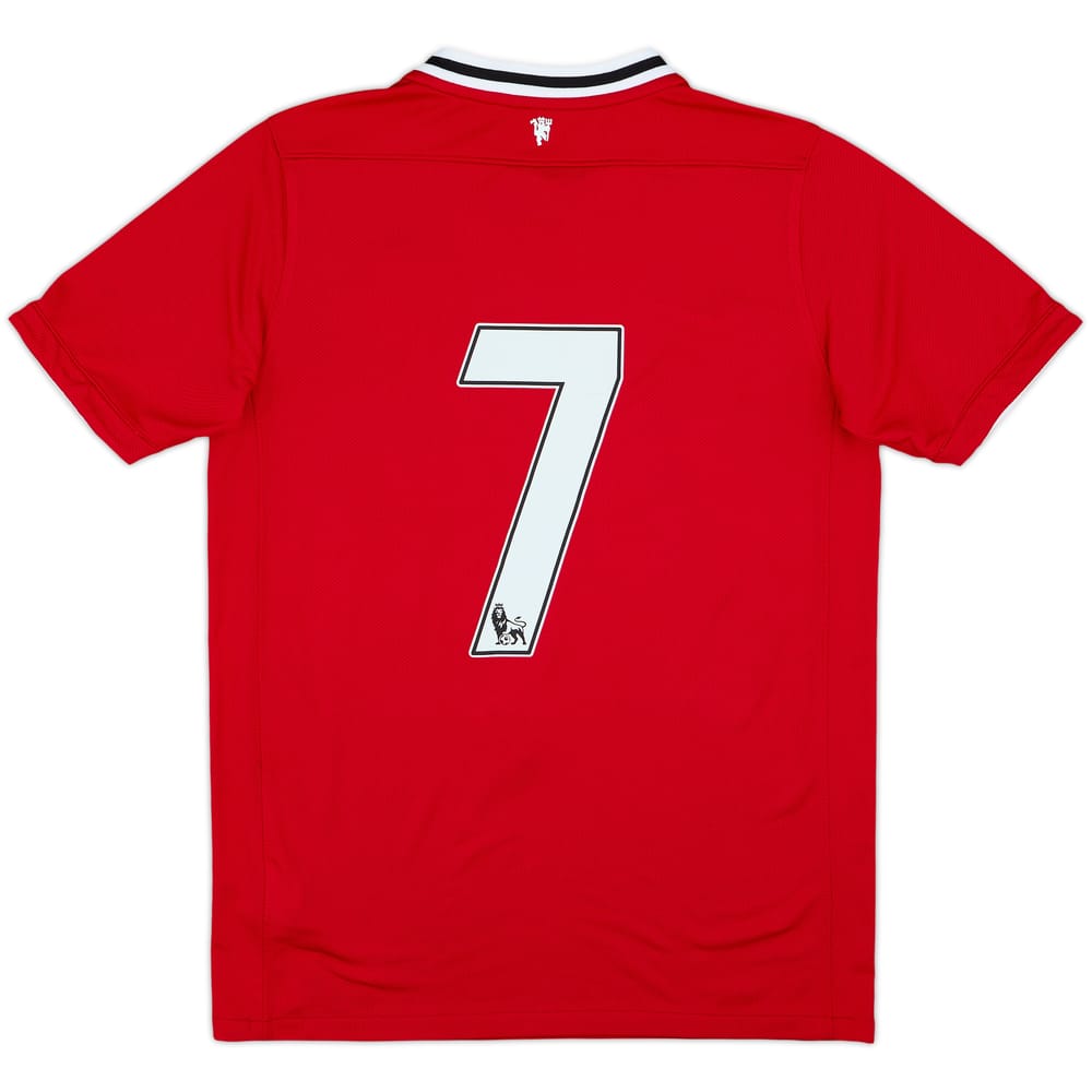 2011-12 Manchester United Home Shirt #7 - 8/10 - (XL.Boys)