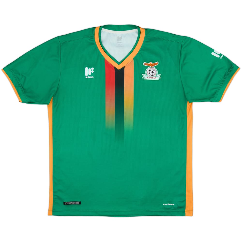 2017 Zambia Home Shirt - 8/10 - (XXL)