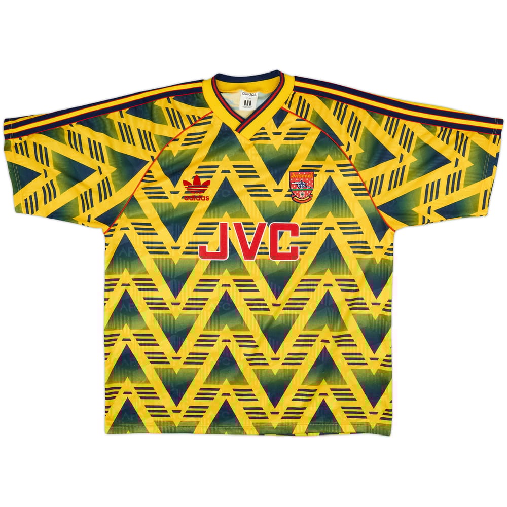 1991-93 Arsenal Away Shirt - 8/10 - (L)