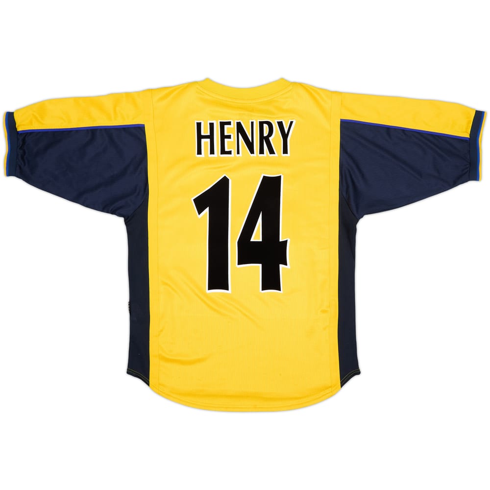 1999-01 Arsenal Away Shirt Henry #14 - 8/10 - (S)