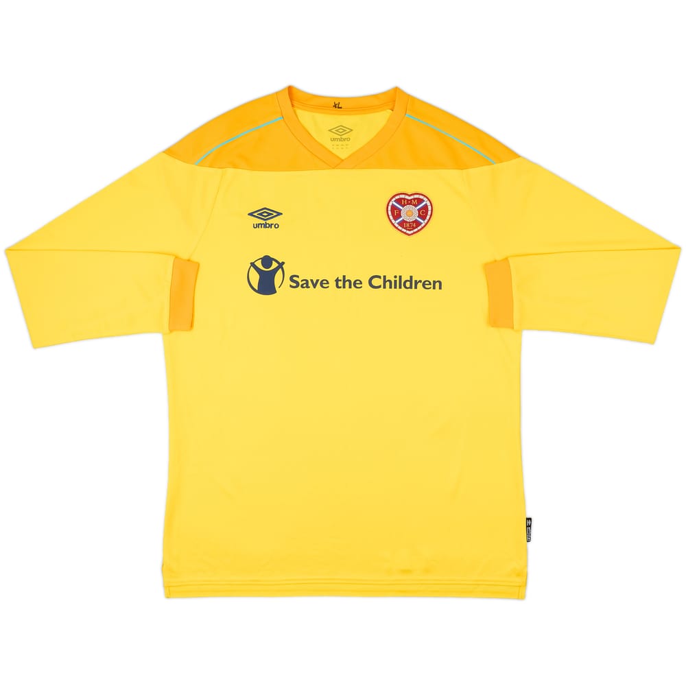2018-19 Hearts GK Shirt - 8/10 - (XL)
