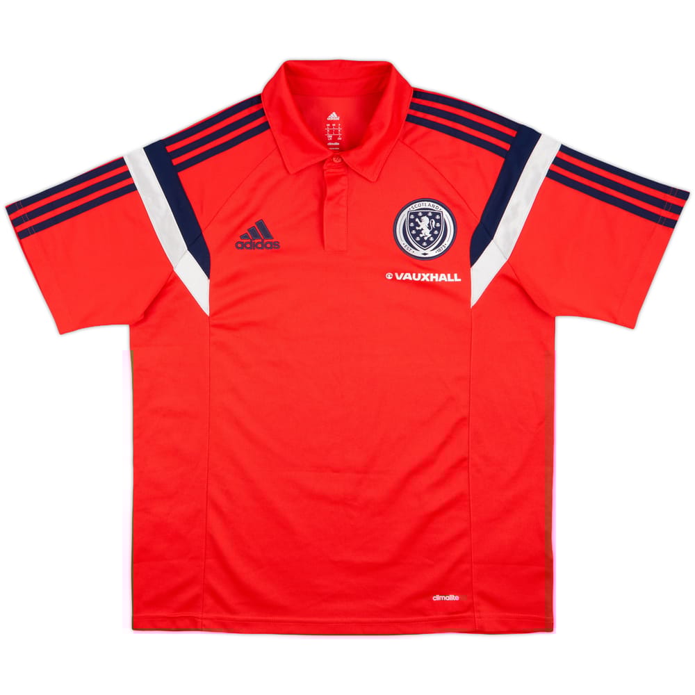 2014-15 Scotland adidas Polo Shirt - 10/10 - (L)